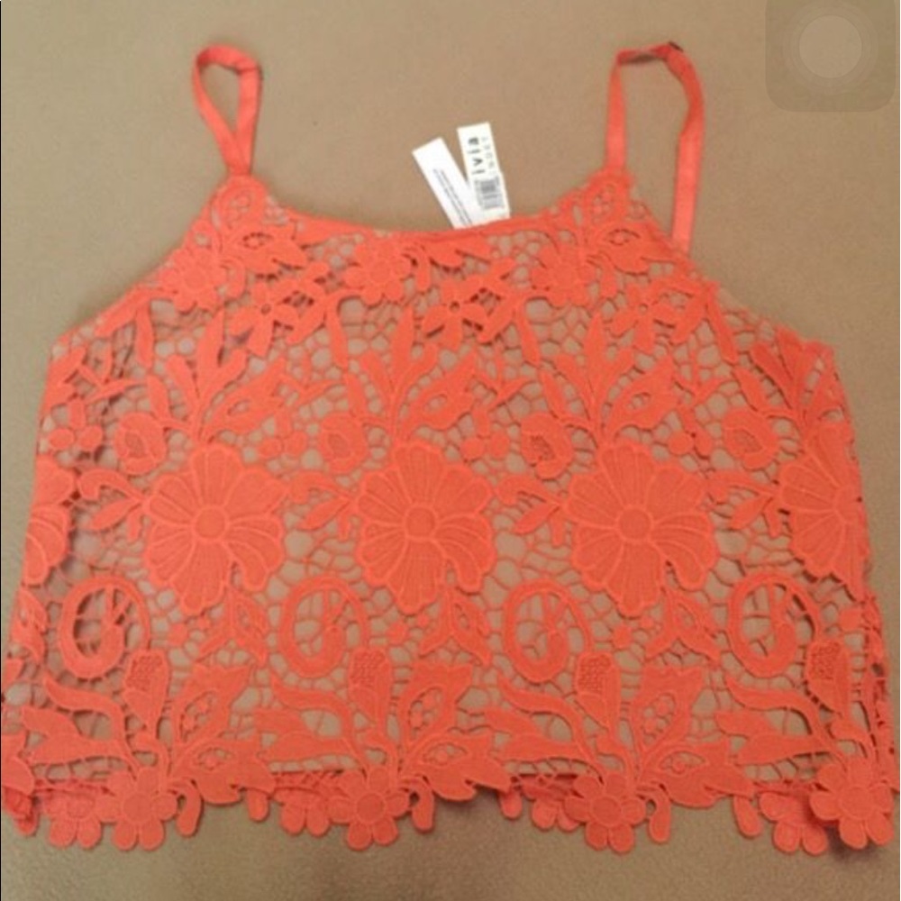 Alice + Olivia beautiful orange top