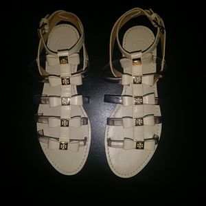 Tory Burch Kira Gladiator Bow Sandals/Flats size 6