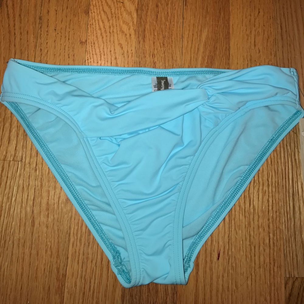 New Women's Tommy Bahama Bikini Bottom,Blue, S - Picture 3 of 8