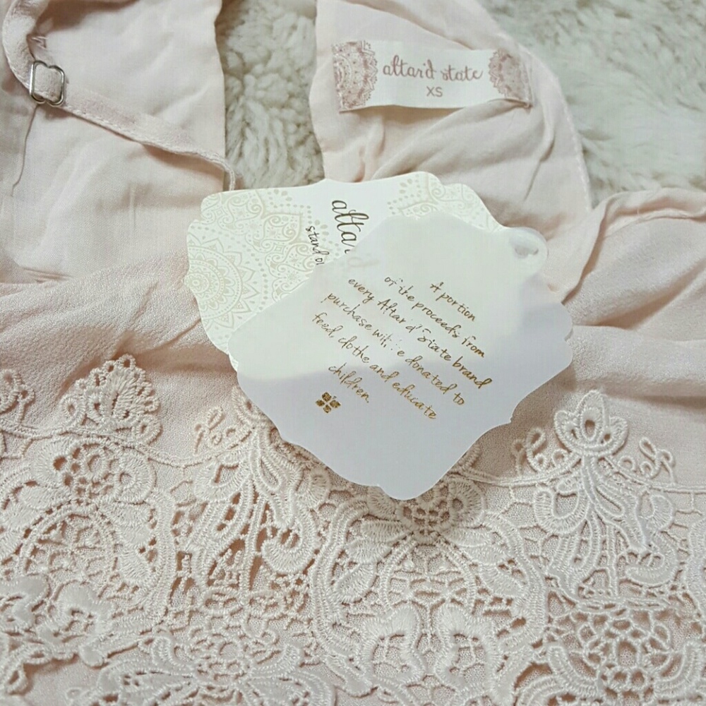 🔥FINAL PRICE🔥NWT ALTAR'D STATE SUMMER BLUSH TOP - Picture 5 of 7