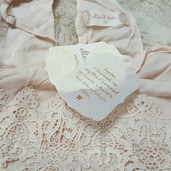 🔥FINAL PRICE🔥NWT ALTAR'D STATE SUMMER BLUSH TOP - Picture 5 of 7