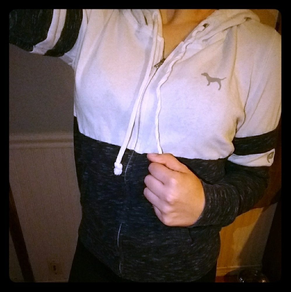 Victoria's Secret PINK full zip hoodie