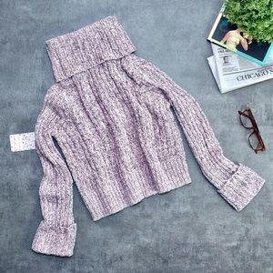 FREE PEOPLE - Cropped Turtleneck - New With Tags!