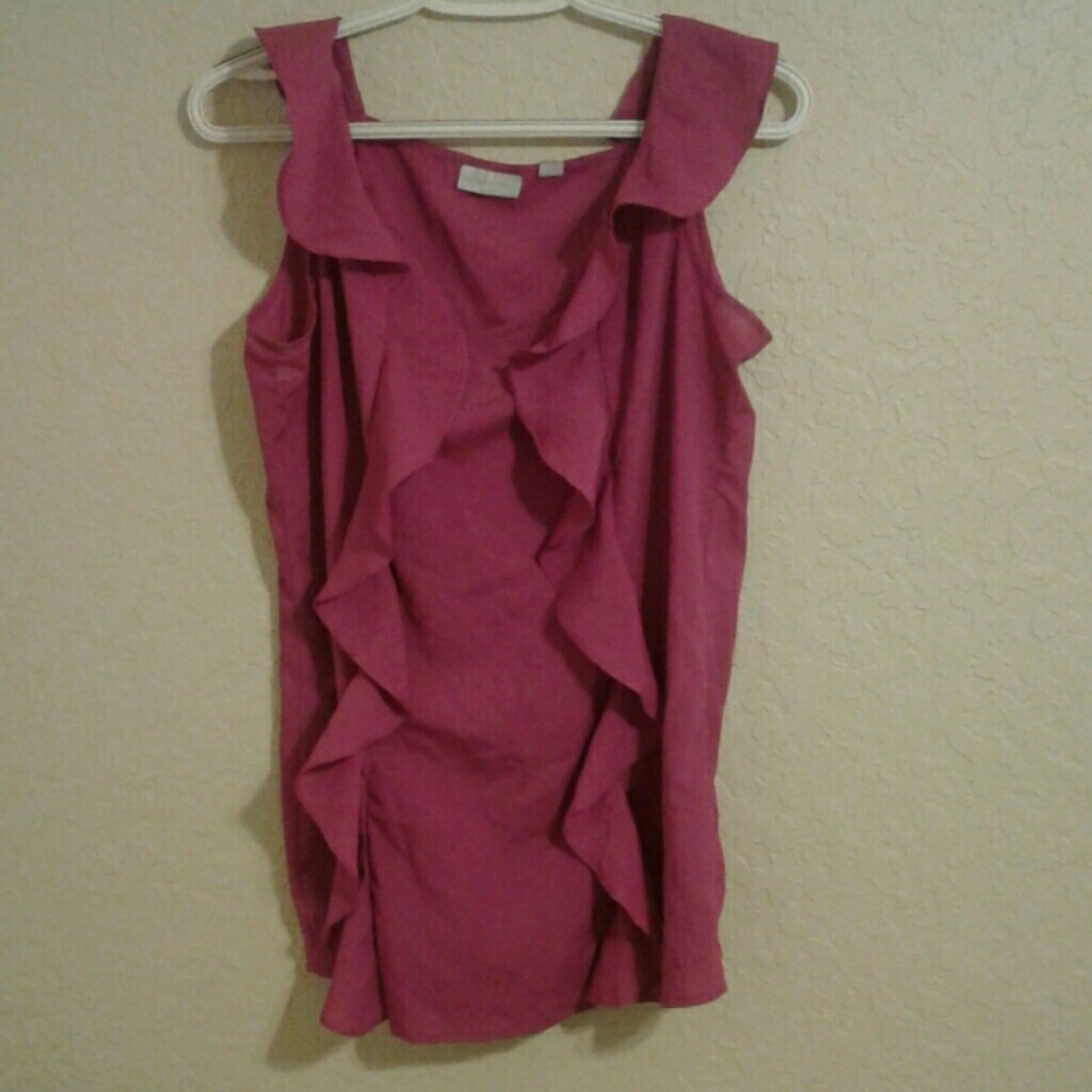 Pink blouse