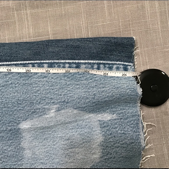 Re/done Levi's high rise wide leg jeans size 25 - Picture 7 of 8