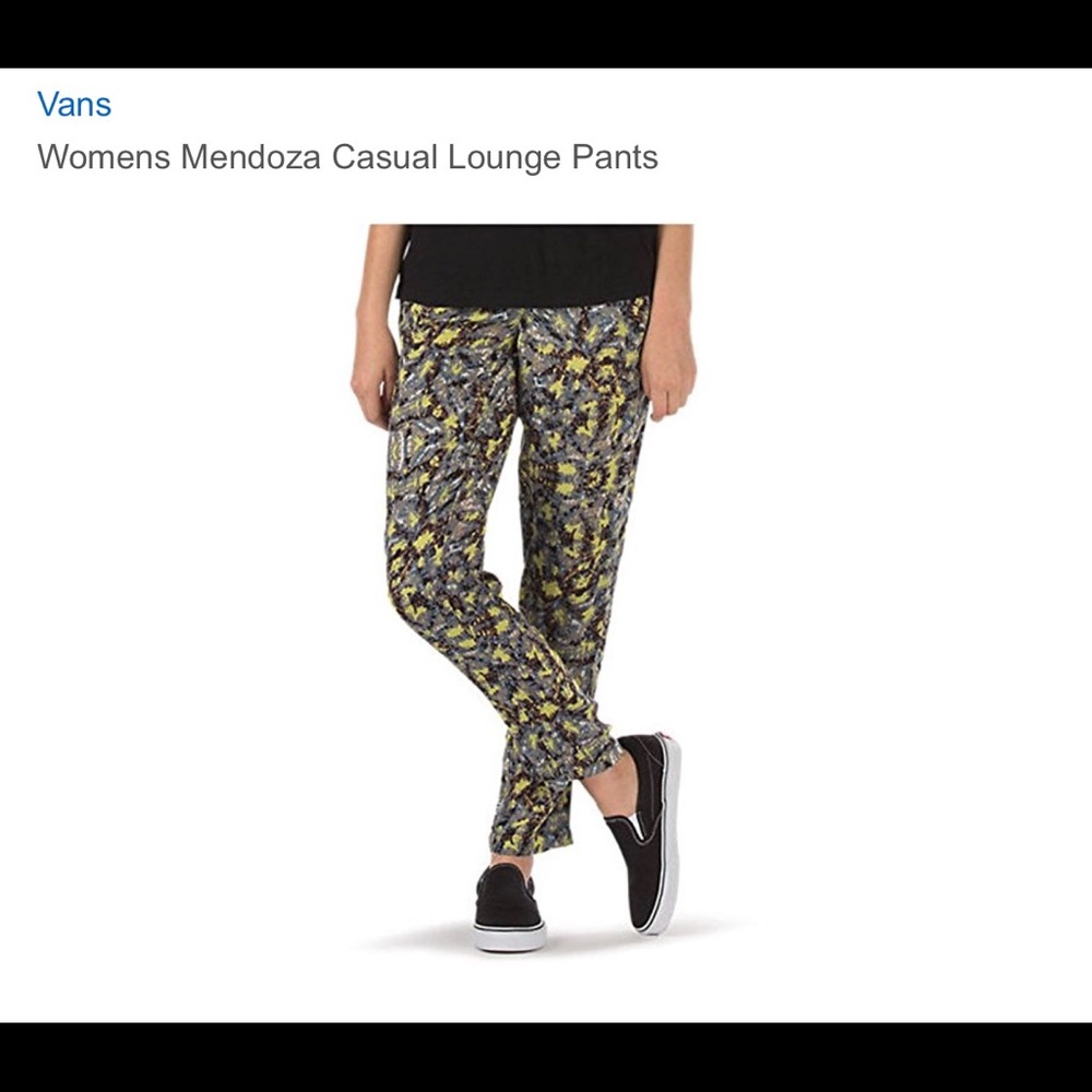 🌈Woman's Vans Mendoza Casual Lounge Pant🌈