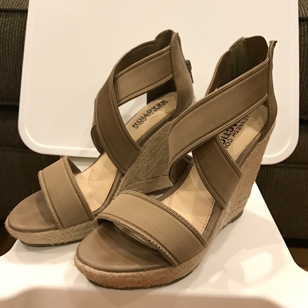 Kenneth Cole espandrille wedges