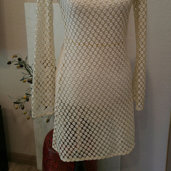 Swim - South Beach Cover-up Tunic with Bell Sleeves Swim - South Beach Cover-up Tunic with Bell Sleeves