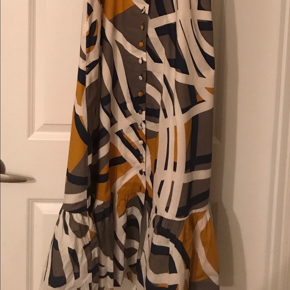 Like new Anthropologie Halter Dress - Picture 4 of 6