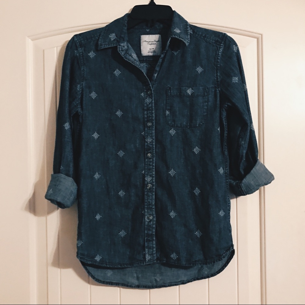 Blue Jean Button down