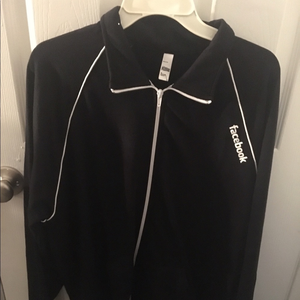Facebook collared sweater