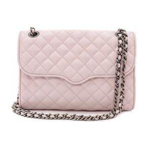 Rebecca Minkoff light pink quilted mini