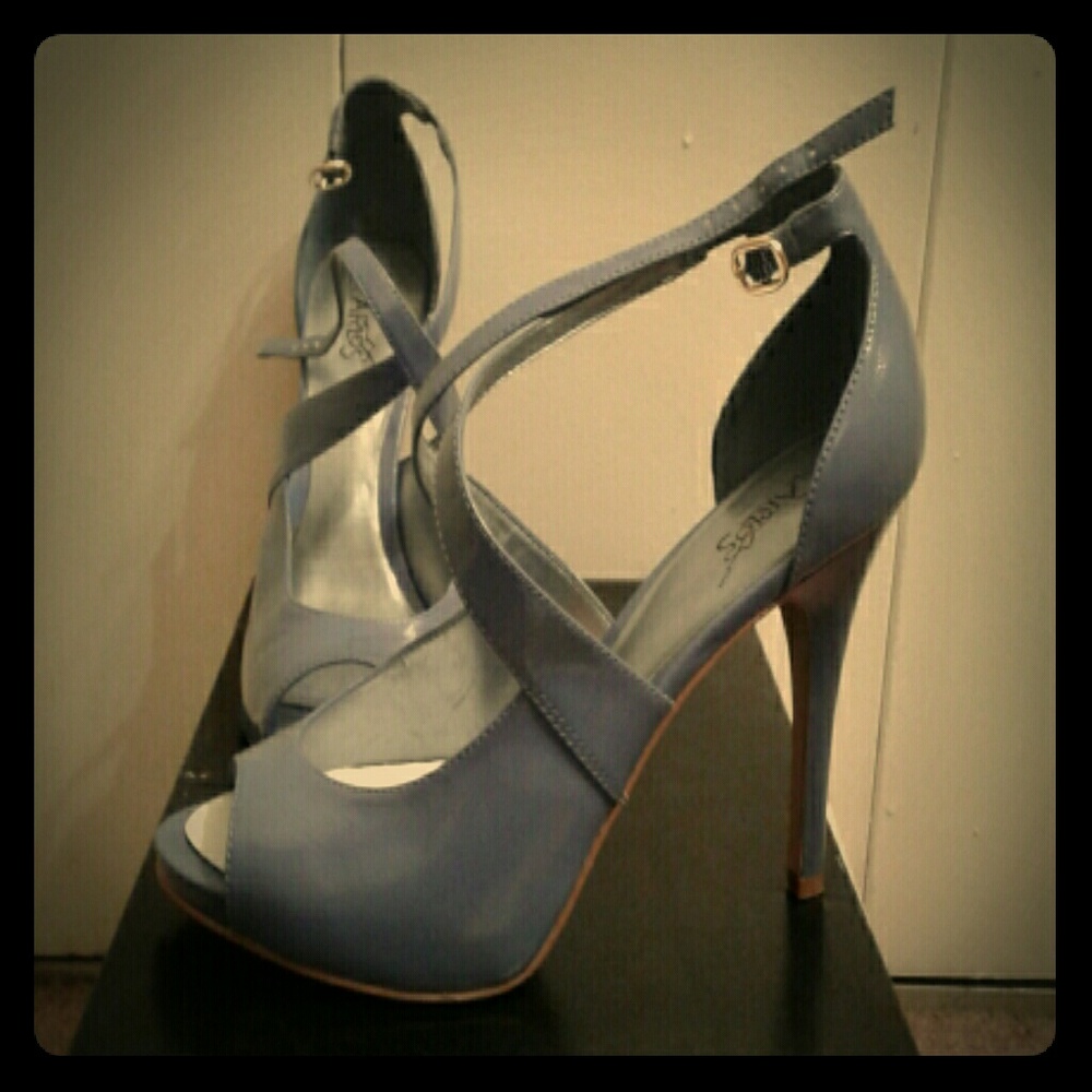 Pale blue Heels