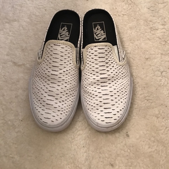 vans snakeskin shoes