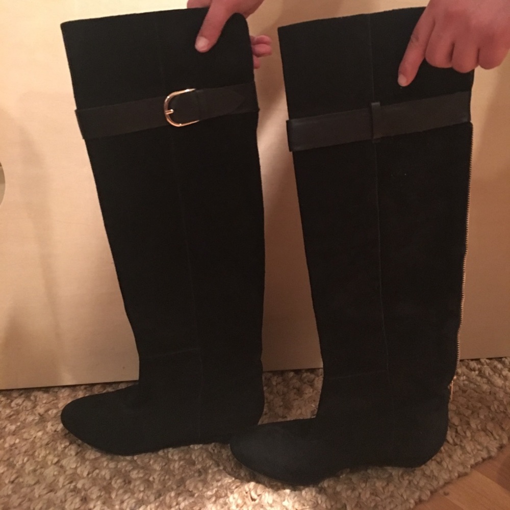 BB DAKOTA size 36 over the knee black boots