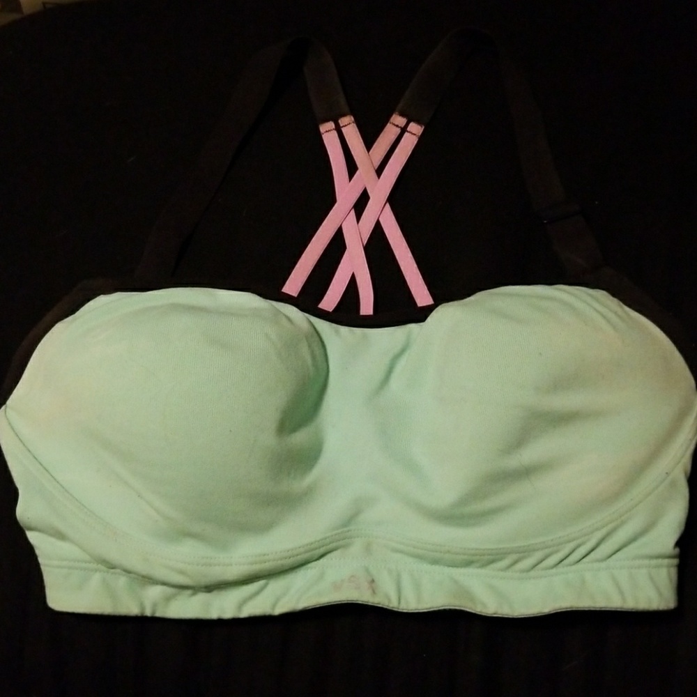 !!Multi colored strappy vs sports bra!!