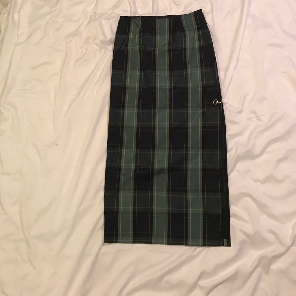 Plaid skirt