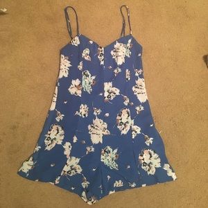 Adorable Blue Zara Romper size M