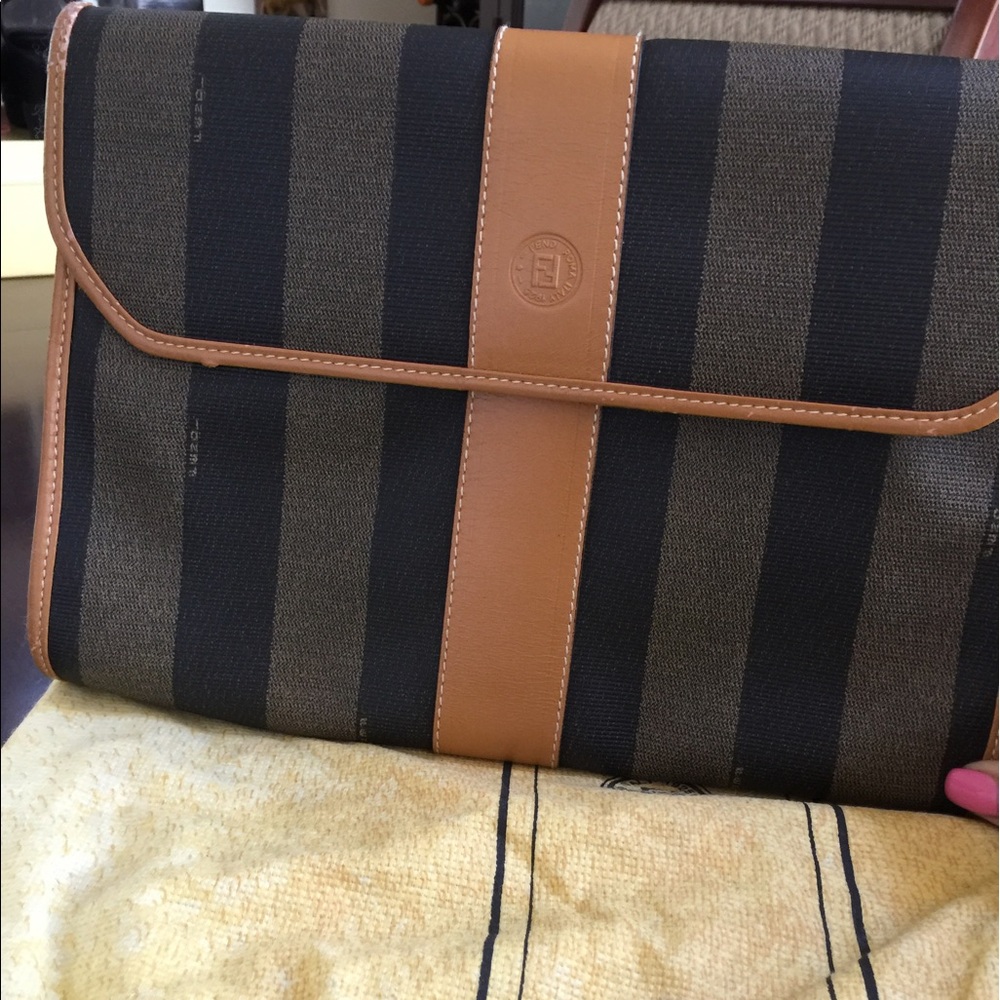 Fendi Monogram Clutch
