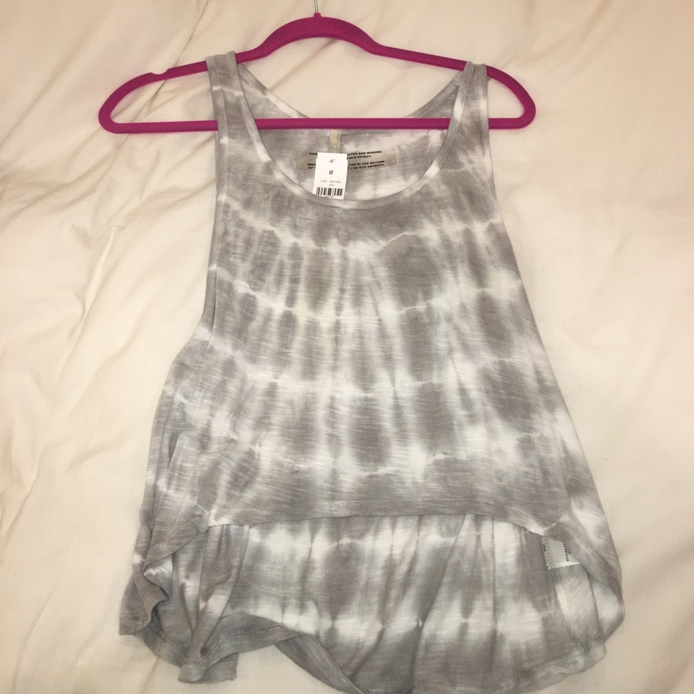 LF Grey and white shirt