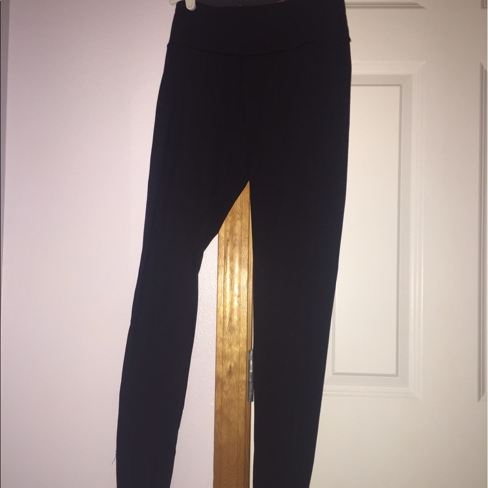 Lululemon reversible black pants