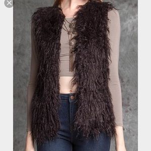 Shaggy Fur Vest