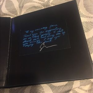 Shawn mended signed book