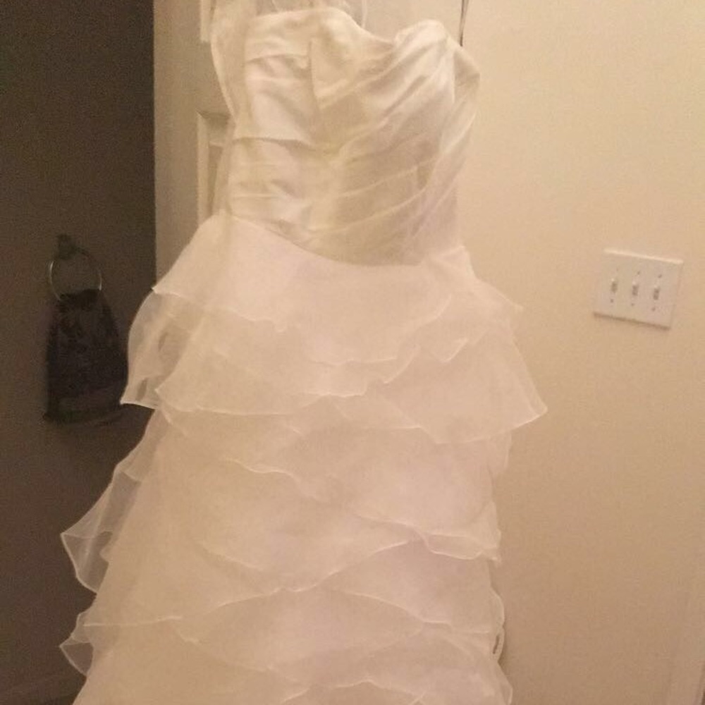 Alfred Angelo bridal never worn with garment bag