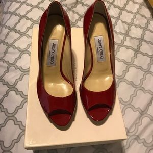 Jimmy Choo Luna Pump Red