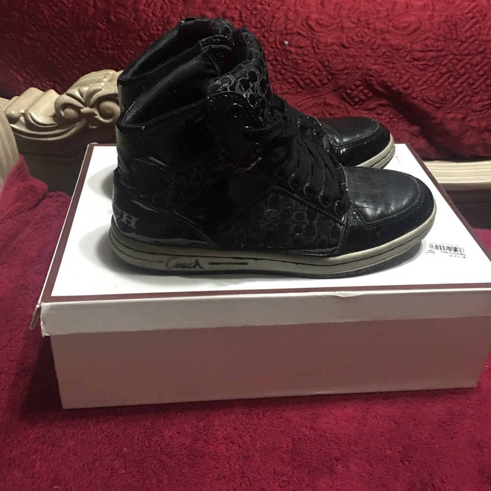 Coach High Tops - Picture 3 of 6
