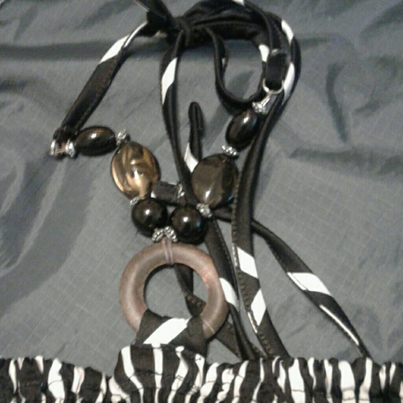 Black and white Maxim Dress - Picture 3 of 3