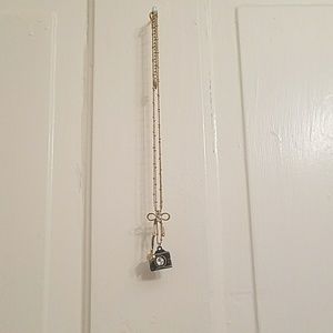Betsey Johnson Camera Necklace