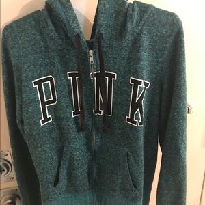 Green PINK hoodie