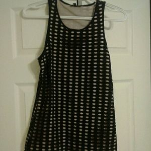 Express black and beige Top