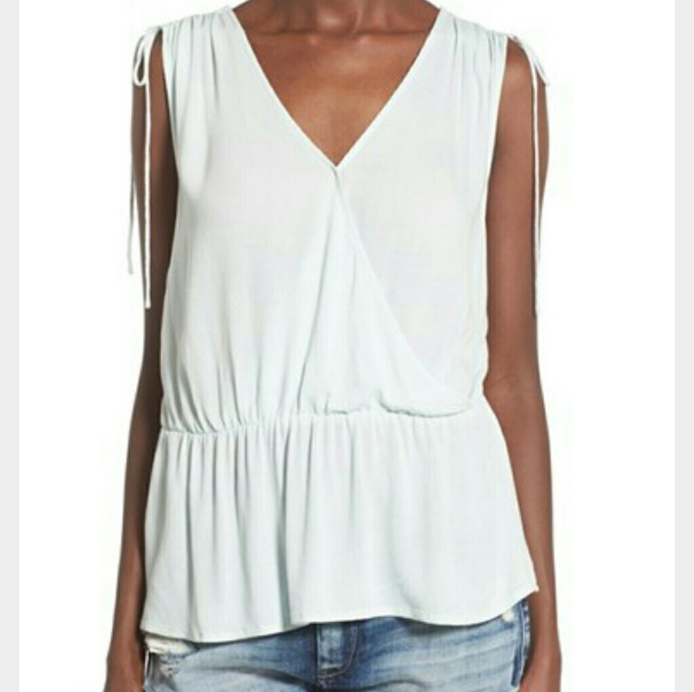 Soft Teal Blouse- Leith (Nordstoms Exclusive )