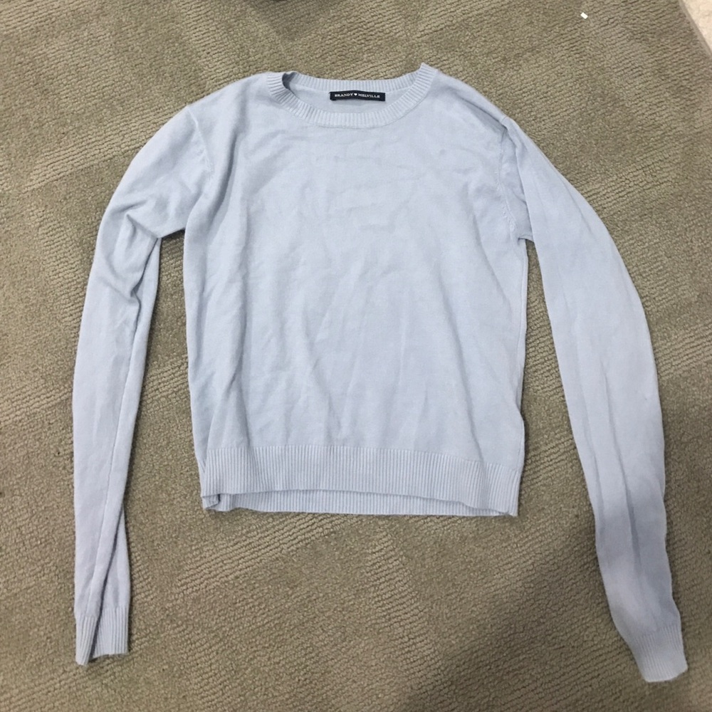 Light blue sweater