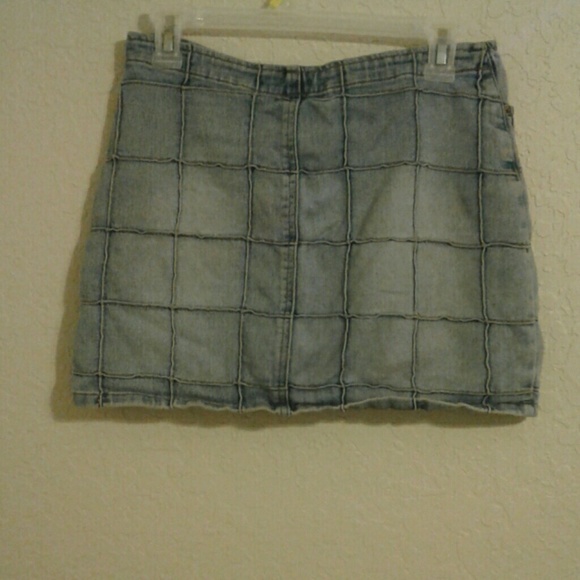 Denim Minister Skirt - Picture 2 of 2