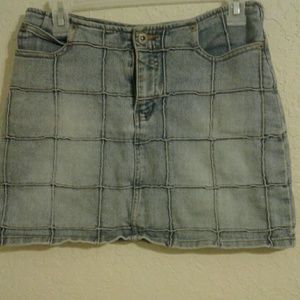 Denim Minister Skirt