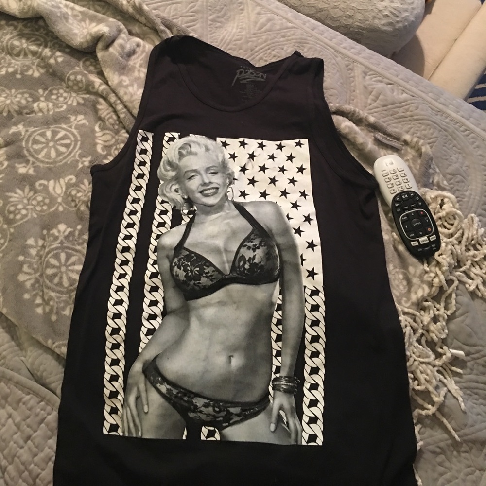 Marilyn Monroe women's oversized tank size small