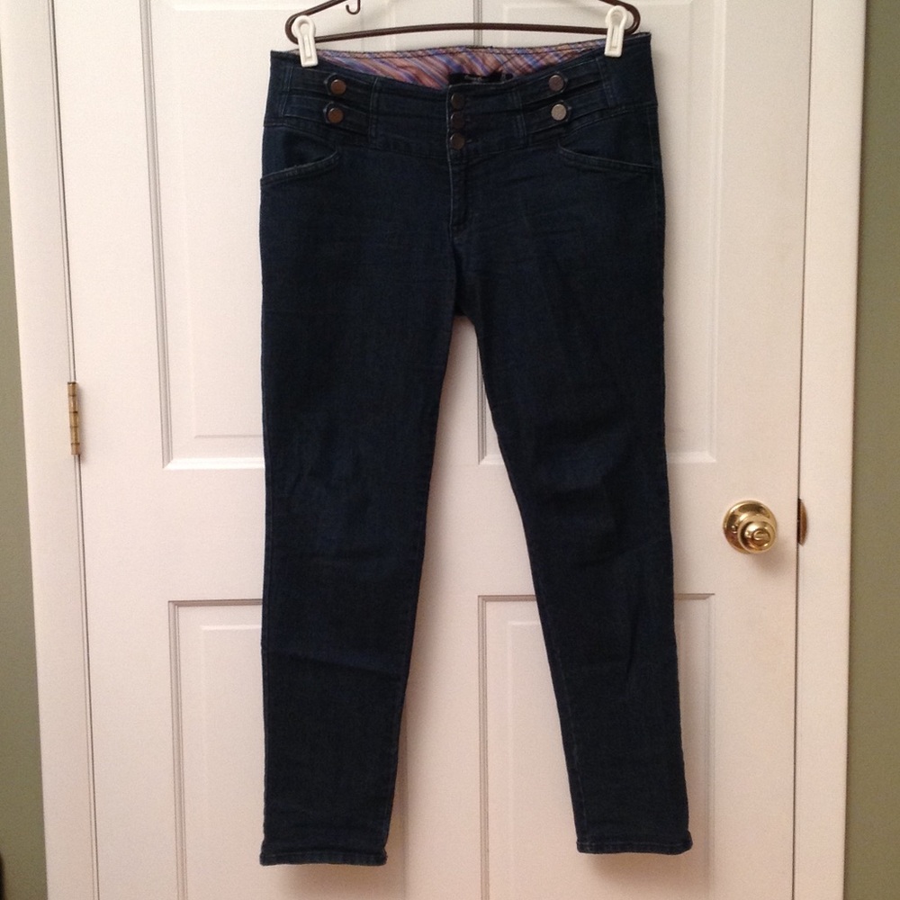 High Waisted Stretch Jeans