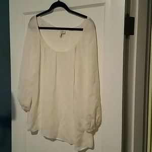 Silk joie 3/4 sleeve blouse