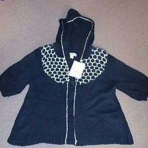 So Wear It Declare It black sweater size M NWT