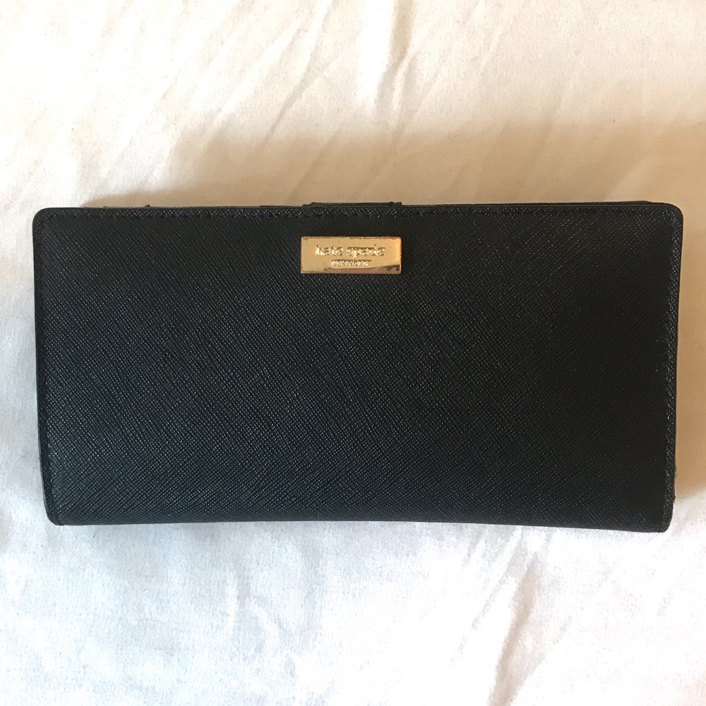 Kate Spade Newbury Lane Stacy Wallet Black