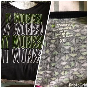 ITWORKS tunic style top