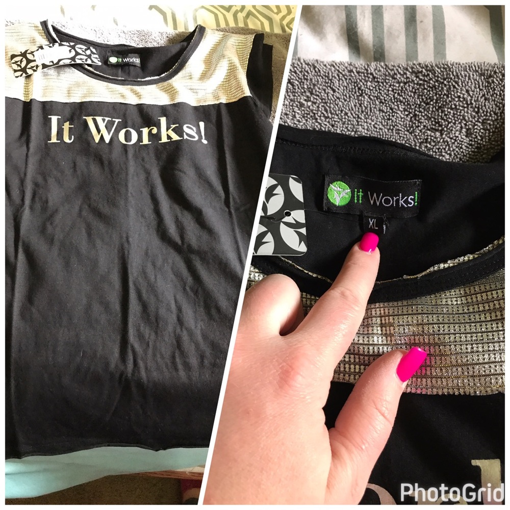 NWT ITWORKS shirt