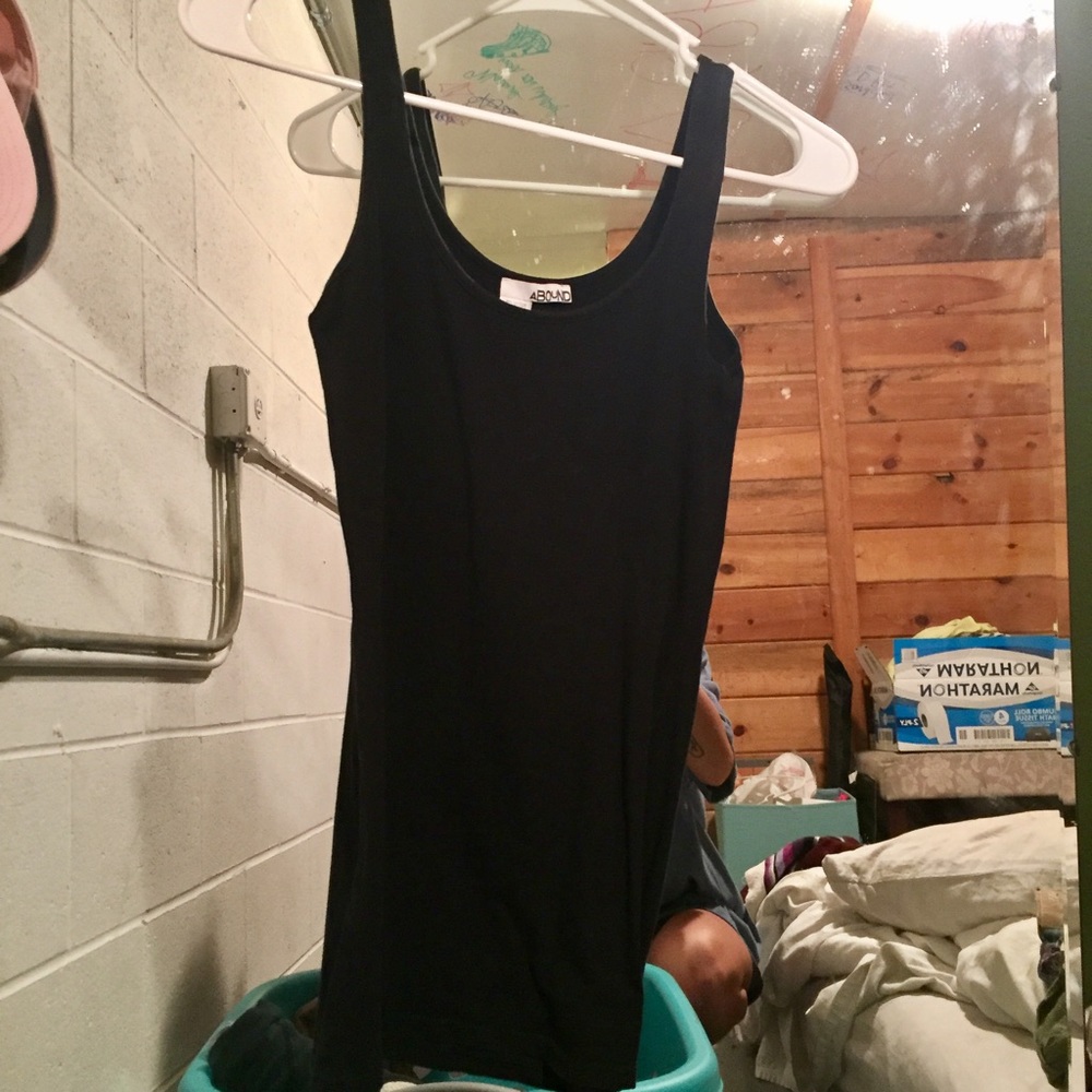 Long tank top/MINI dress