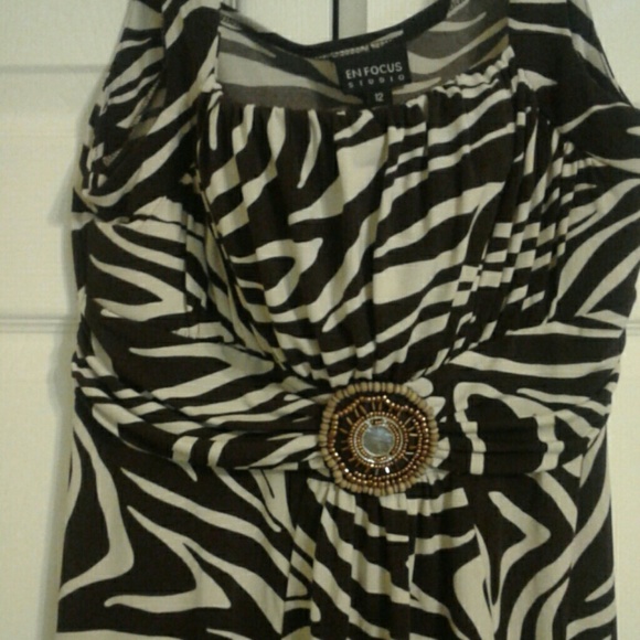 Animal print dress - Picture 2 of 4