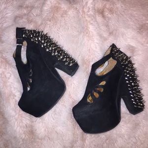 Jeffrey Campbell spiked platforms