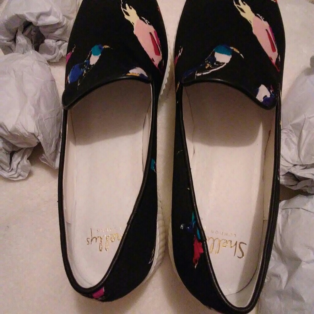 Shellys London loafer front bird print - Picture 5 of 8