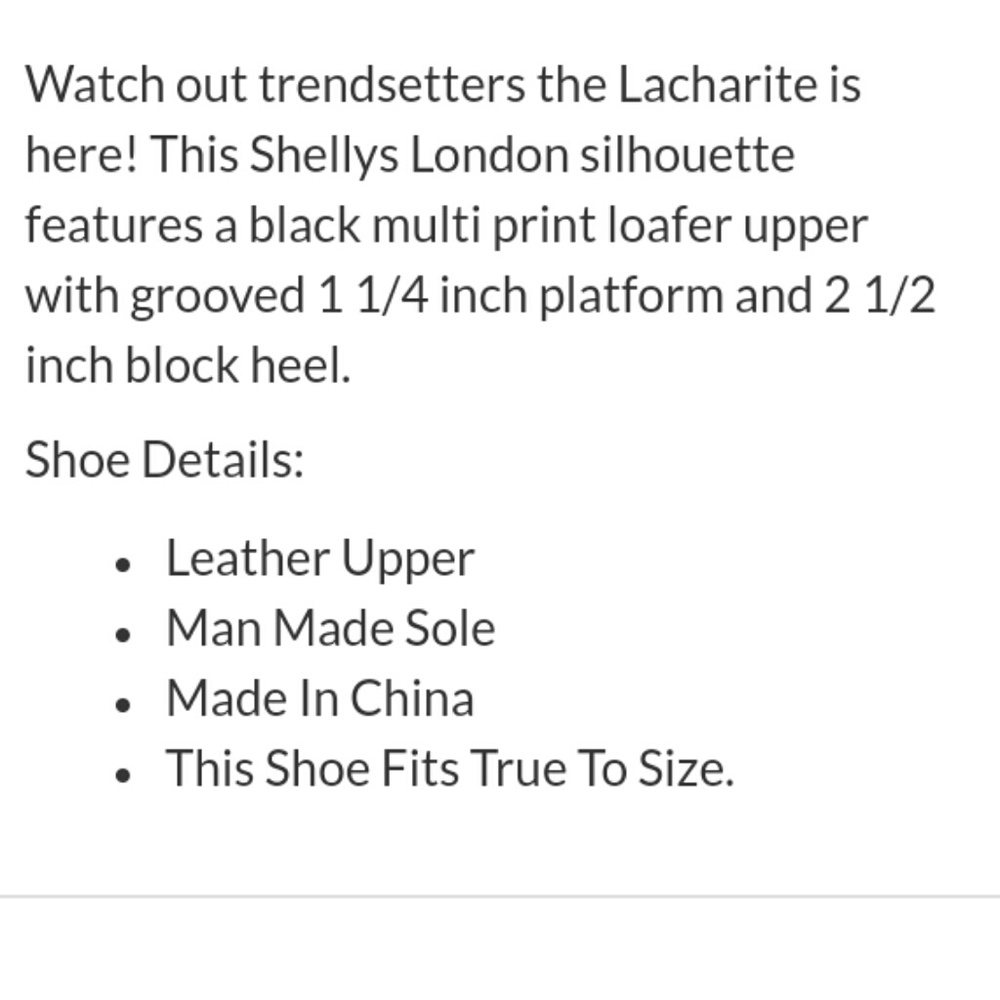 Shellys London loafer front bird print - Picture 8 of 8